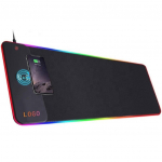 Kontori lauamatt Helendav Rgb m&auml;nguhiirematt Suur juhtmevaba laadimise hiirematt 4.0 * 800 * 300 wireless charging mouse pad must