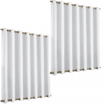 Veekindlad tuulekindlad v&auml;likardinad aedadele/r&otilde;dudele suvised 100% pol&uuml;estervarjuga purjed W254XH213