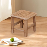 Puidust jalarullid, ruudukujulised taburetid, jalatugi, ottoman sise- ja v&auml;listingimustes kasutamiseks, korter 26cmx26cmx24cm