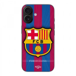 Coque - Maniacase - Iphone 16 - FC Barcelona logo - Souple - Synth&eacute;tique