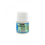 Peinture tissu - P&eacute;B&eacute;o - Setacolor opaque nacre verte - 45 ml - Couleur intense - R&eacute;sistante au lavage