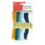 Fils en coton - Artemio - Honey - Multicolore - 12 &eacute;chevettes - 8 m&egrave;tres