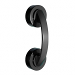 Klaasukse k&auml;epide 10 kg kandev&otilde;imega turvaline k&auml;epide Lihtne paigaldamine Universaalne imikork Vannitoa l&uuml;kandukse k&auml;epide valge