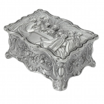 Vanaaegne Ehtekarp V&auml;rvikindel Kriimustuste V&auml;ltimine Pehme Samet Tsinkisulam Dekoratiivne Aare Nipsasjad Large