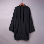 Meeste Pikk Jaapani Suvine Vabaaja L&otilde;tv Naiste Yukata Haori Ranna Must Hiyoshi S&auml;rkkleit XXXL white