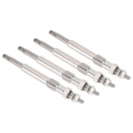 Tbest Bougie de chauffage 4 pi&egrave;ces bougie de pr&eacute;chauffage 7700100558 convient pour Renault Clio Kangoo Trafic