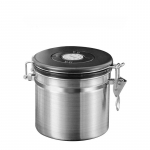 Kohviubade hoiustamine Tee Kohvi Suhkru Hoiustamisn&otilde;ud Hermeetilised Potid &Otilde;hukindlad Toidun&otilde;ud Roostevabast Terasest N&otilde;u K&ouml;&ouml;gipott 1200ML