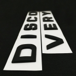 DIS COVERY Kapoti Tagumise Pagasiruumi Logo Kleebis &Uuml;mmargune Font T&auml;ht Embleem M&auml;rk Auto Kujunduslisad DISCOVERY4 trunk must