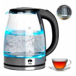 veekeetja veekeetja C/klaasist veekeetja 2 LT roostevaba teras.  veekeetja none