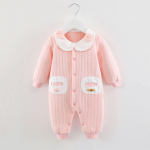 Vasts&uuml;ndinu puuvillane kombinesoon - soe beebikombe poistele ja t&uuml;drukutele, kevad- ja s&uuml;gisriided 59cm