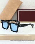 JACQ JMM KAINE Retro Ruudukujulise Raamiga Unisex P&auml;ikeseprillid 51-21-146