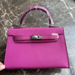 24 uus ehtsast nahast naiste kott peopesa mustriga mini 22CM25 kott h&otilde;bedane pandlaga k&auml;ekott &uuml;he &otilde;laga 22CM+2 shoulder straps without lock