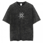 Mehed Naiste Pestud T-s&auml;rk Must Jaapani Anime T-s&auml;rk Suvine Oversized Vintage T-s&auml;rk Harajuku Puuvillased T-s&auml;rgid S
