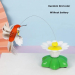 Automaatne elektriline p&ouml;&ouml;rlev kassim&auml;nguasi V&auml;rviline liblikas linnu kujuga plastmassist naljakas lemmiklooma koer kassipoeg interaktiivsed treeningm&auml;nguasjad