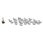 26 tk miniatuursed haldjapartide kujukesed kaunistus vaigust pisike kaunistus miniaia maastikukujude jaoks, laud, lastetoa kaunistus 26pcs valge