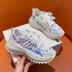 Naiste Kingad Rhinestone Naiste Tossud Teemant Hingav Luksus Disainerid Vabaaja Paks Tald Isa Kingad Zapatos Mujer 2024 39 must