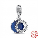 925 tahke h&otilde;begloobuse galaktika teekond Astronaut Kuu Star Ripats Murano Klaashelmed Sobivad K&auml;ev&otilde;ru Naiste Ehted