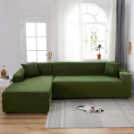 &Uuml;hev&auml;rviline veniv diivanikate elutuppa Elastsed libiskatted Diivanikate L-kujuline tugitooli kate &Uuml;hekohaline/Kahekohaline/Kolmekohaline/Neljakohaline 1pc 1-Seat 90-140cm