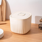 Cereal Bucket, Rice Container, 5 kg Storage Organizer Can Airtight Flour Dispenser Sealed Bin for