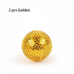 Magnetic therapy Penetration Magnetic massage ball Household roller fascia ball hand and foot physiotherapy instrument to clear the meridians L kuldne