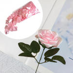 234 t&uuml;kki Valmis Satiinpaelast Roosi Kroonlehti Igavesti S&auml;ilivad Lillekimbud Loov K&auml;sitsi Valmistatud Dekoratsioon Ise Tee beež