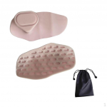 Gym Grips for Weight Lifting Palm Protector Anti Slip Versatile Fingerless Workout Gloves Pull up