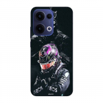 Coque de t&eacute;l&eacute;phone - Maniacase - Oppo Reno 13 5G - Lewis Hamilton Black Panther - Silicone - Noir