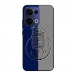 Coque de t&eacute;l&eacute;phone - Maniacase - Oppo Reno 13 5G - Silicone - Souple - Porto gond bleu et gris