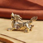 Messingist Hiina iidse metsalise Pixiu kodukaunistus Lucky Animal Figuries kuju