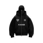 RogueWave Y2K Uus Mood Kahekordne Kapuutsiga Jakk Hip Hop T&auml;navakunst Zippiga Kapuutsiga Jakk Meestele Gooti Harajuku Dressipluus Naistele S