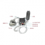 600 ml kaasaskantavad hambaturbiinid, 3-suunaline s&uuml;stal, 4 auguga &otilde;huregulaatori jalgl&uuml;liti suu&otilde;&otilde;nestusseadme hammaste valgendamise t&ouml;&ouml;riistakomplekt