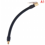 Kummist vooliku painduv rehviklapi pikendustoru adapter rehvipumba pumba jaoks 20CM