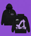 Olivia Rodrigo Moodne Pullover Pikkade Varrukatega Kapuutsiga Dressipluus Taskuga Medium must