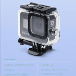 Veekindel &uuml;mbris GoPro Hero 8 Black jaoks - Sukeldumise kaitse&uuml;mbris Spordikaamera kaitse GP803