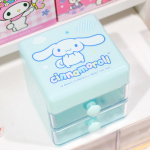 Sanrio Mini Lauakorraldaja Joonisfilm Hello Kitty Cinnamoroll Melody Kahekihiline Ehted Kleebised Hoiukarp T&uuml;drukute Kingitused