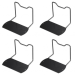 Madratsi libisemist&otilde;kesti Metallist libisemisvastane madratsihoidja Voodiraami madratsitihendid Haarde&uuml;ksus libisevatele madratsitele 10cm 4pcs must