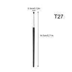 Detail V&auml;ike Laugude Meigipintsel Laineri Hajutuspintsel Hobuse Karvad Laugude Hajutuspintsel V&auml;ike Suitsusilma Laineri Meigipintslid