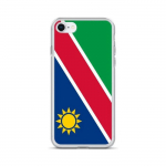 Coque iPhone - Namibie - SE 2020 - Souple - Mitmev&auml;rviline - Disain Drapeau