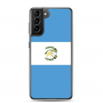 Coque T&eacute;l&eacute;phone &ndash; Samsung &ndash; Galaxy S20 Ultra &ndash; Drapeau Guatemala &ndash; Souple &ndash; mitmev&auml;rviline