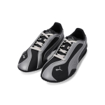 Puma Bella V2 Nahast Must Vananenud H&otilde;bedane Naiste Tennised Alpine-Snow 404043-01 39 gray