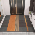 KUUM T&auml;iustatud Libisemiskindel Esikuvaip Elutuppa Kodu Dekoor Vaibad 120*160cm valge