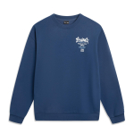 Li Ning Spordielustiili seeria Moodne antibakteriaalne antistaatiline &uuml;mmarguse kaelusega dressipluus Unisex dressipluus AWDVC49-7 XS