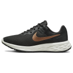 Nike Revolution 6 Next Nature Tume Suitsuhall Metallik Vask Naiste Tennised Summit-Valge Must DC3729-009 38 white