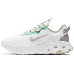 Nike React Art3mis Valge L&otilde;pmatu Lilla Naiste Tossud Hele-Luu Roheline-Helendav DA1647-100 36.5