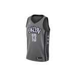 Jordan Vintage NBA 2020 Brooklyn Nets James Harden #13 F&auml;nnis&auml;rk Meeste &Uuml;laosad Hall CV9469-002 S