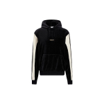Adidas Originals Veluurv&auml;rviline plokkmustriga kapuutsiga pusa Meeste pealiskatted Must H31248 M