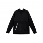 Under Armour &Uuml;hev&auml;rviline Logotr&uuml;kiga Kapuutsikleit Pika Varrukaga Meeste Topp Must 1370450-001 S