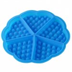 Silikoonist vahvlivormid Mikrolaineahjus k&uuml;psetusk&uuml;psises&uuml;dame muffinivorm Mittekleepuvad koogivormide valmistajad R&ouml;strikoogi kaunistamise t&ouml;&ouml;riistad sinine