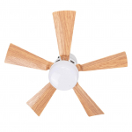 Laeventilaator valgustiga, 3 kiirust, reguleeritav, kaugjuhtimispult, LED, h&auml;mardatav, puidus&uuml;&uuml;ga labad, E26 sokkel garaaži jaoks M 30W