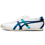 Onitsuka Tiger Mexico 66 Mugavad Kerged Hingavad Vastupidavad Libisemiskindlad Madalad Vabaaja Jooksujalatsid Unisex toss Valge Sinine 1183B921-100 36